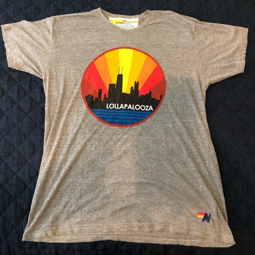 Aviator nation t-shirt Lollapalooza